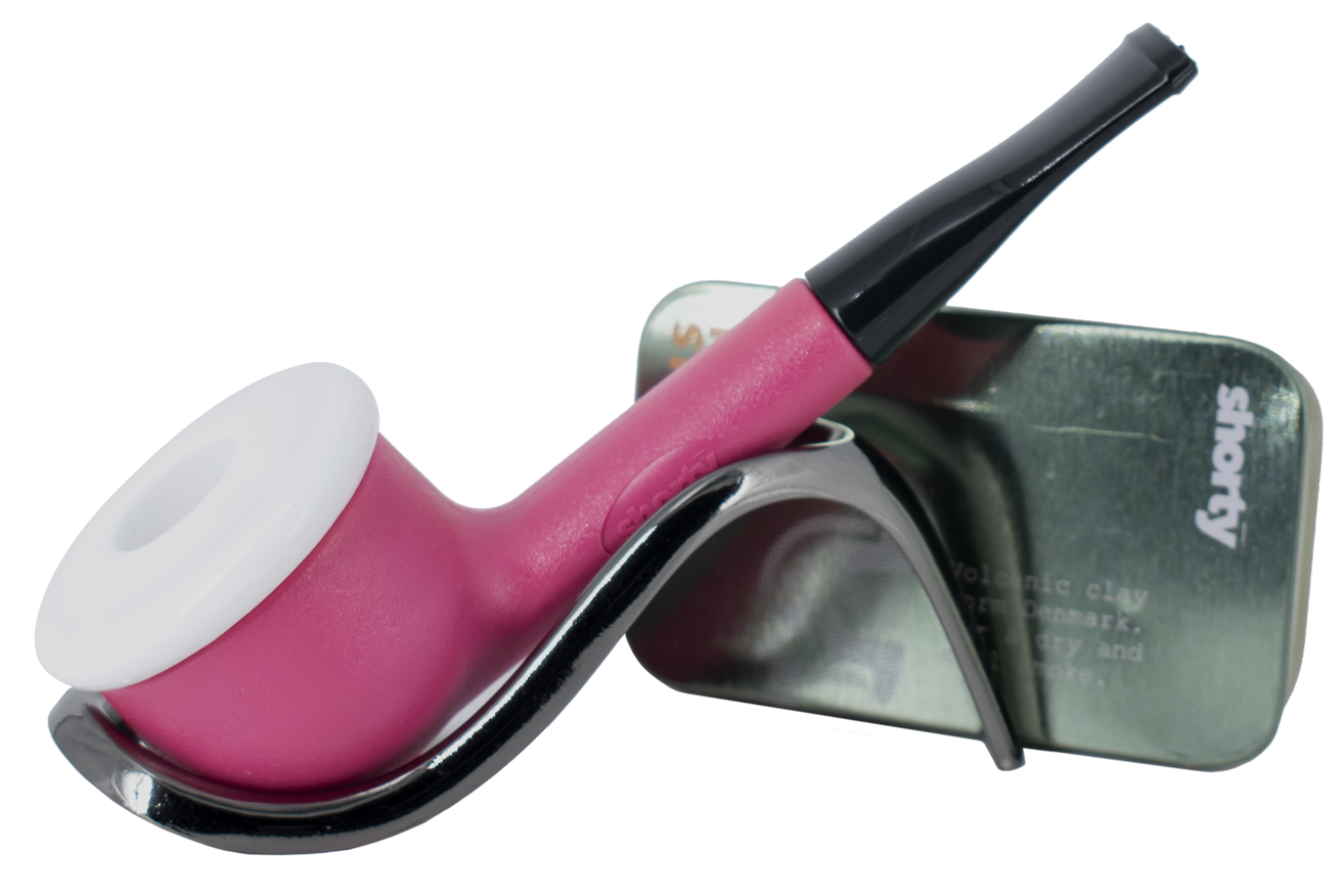 Erik Nording Shorty Pipe - Pink - Smoke-King