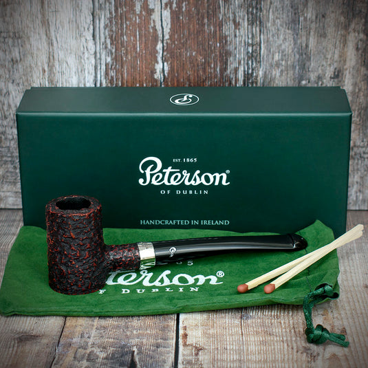 Tankard Rustic Speciality Briar Pipe By Peterson Of Dublin