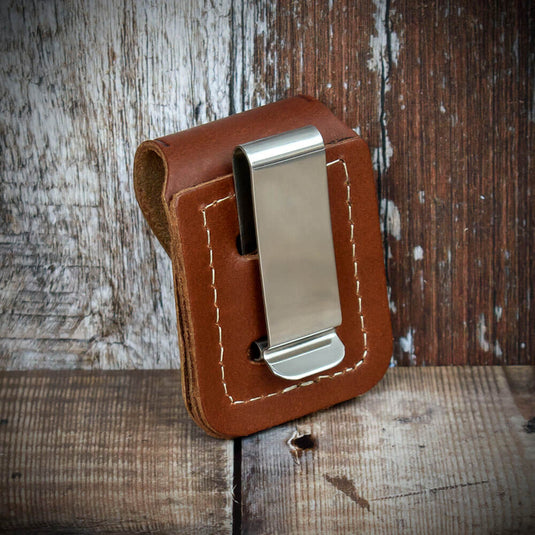 Zippo - Lighter Pouch Belt Clip - Brown