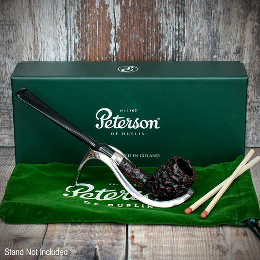 Belgique Rustic Speciality Briar Pipe By Peterson Of Dublin