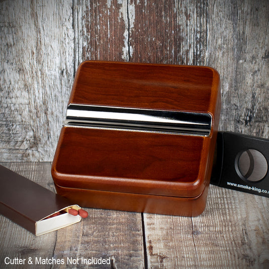 Twist Top Cigar Rest + Ashtray Rosewood