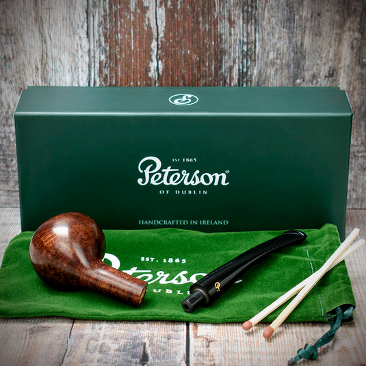 Aran Briar Pipe By Peterson of Dublin - Shape No. 406