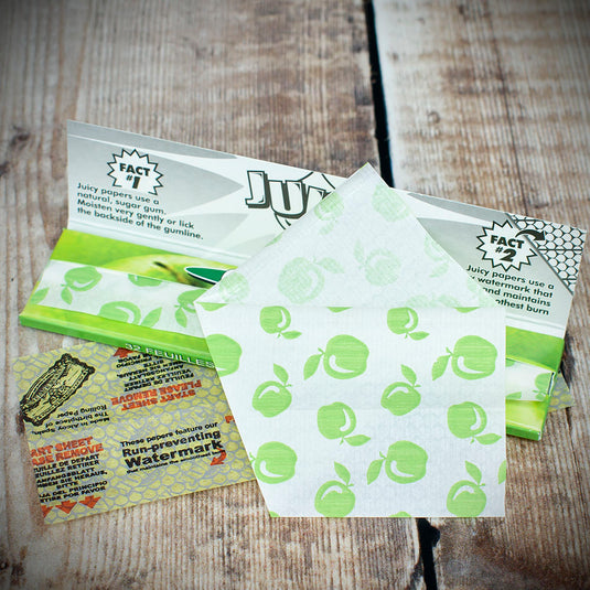 Juicy Jay's King Size Papers - Green Apple