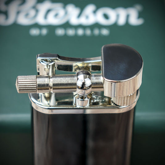 Peterson of Dublin Pipe Lighter - Black Lacquer