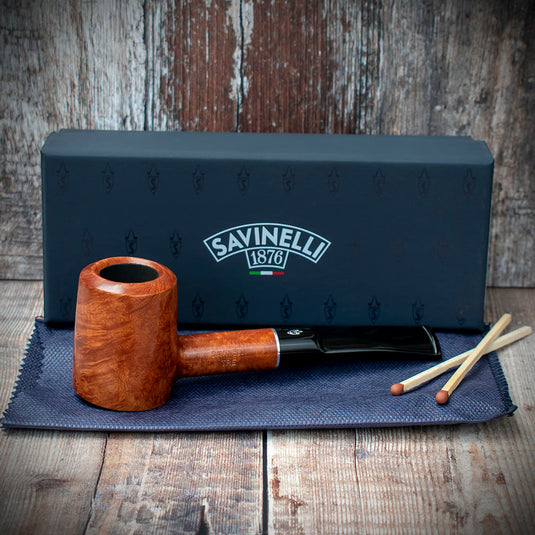 Savinelli Tre Smooth Briar Pipe (310)