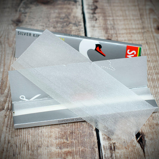 Swan | King Size Silver Rolling Papers | x 2 Booklets