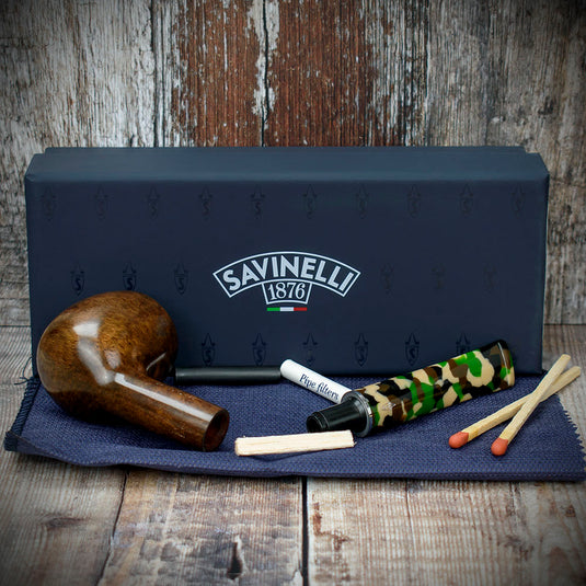 Savinelli | Camouflage | Smooth Brown 207 | 6mm