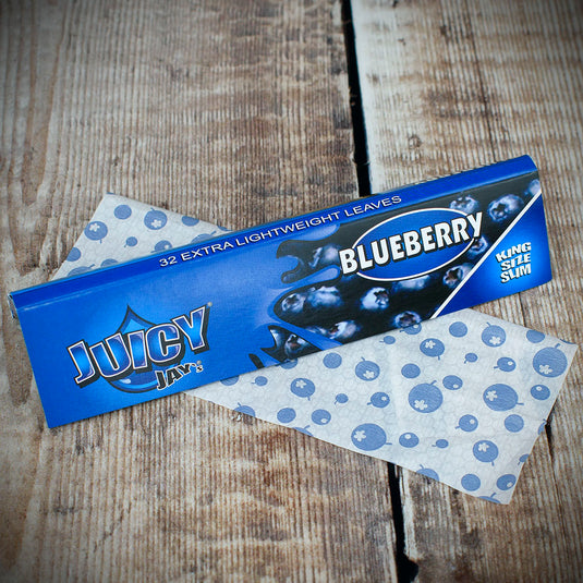 Juicy Jay's King Size Papers - Blueberry