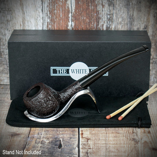 Alfred Dunhill White Spot Briar Smoking Pipe - Shell 4407