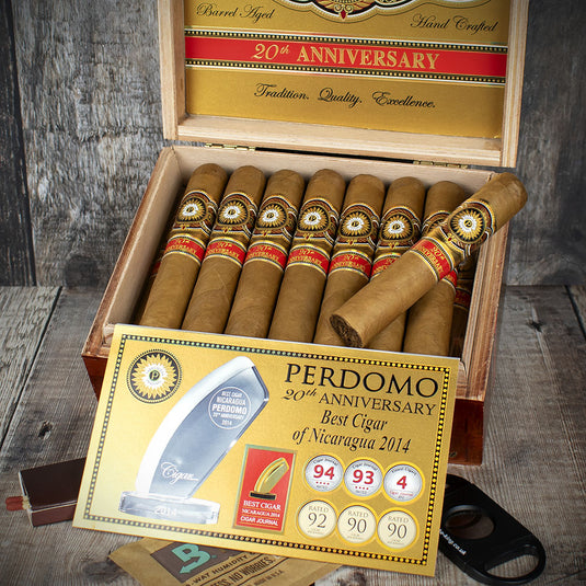 Perdomo 20th Anniversary Connecticut Robusto Cigar - Single