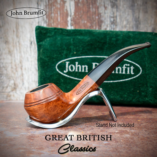 John Brumfit - Great British Classics Briar Smoking Pipe - Rhodesian