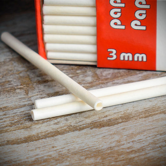 3mm Denicotea Paper Pipe Filters - Box of 100