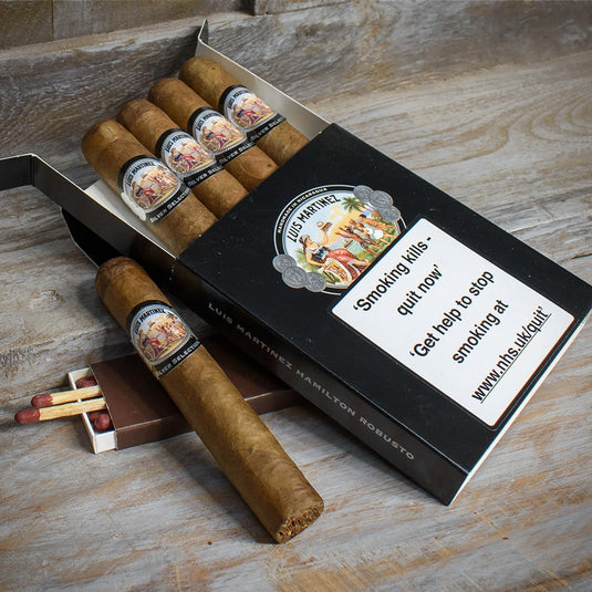 Luis Martinez Silver Selection Hamilton Robusto Cigar