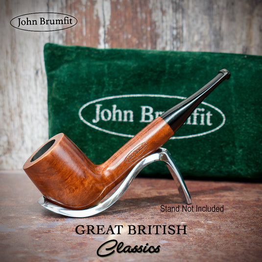 John Brumfit - Great British Classics Briar Smoking Pipe - Billiard