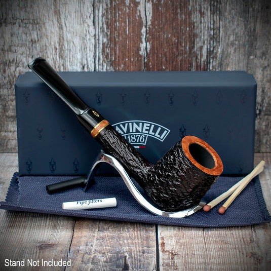 Savinelli Porto Cervo Rustic 114KS - 6mm Briar Pipe