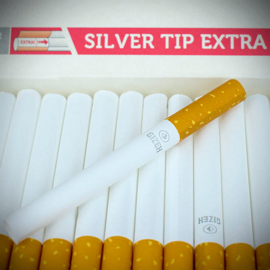 Gizeh | Silver Tip Extra Cigarette Tubes | 250 Pack