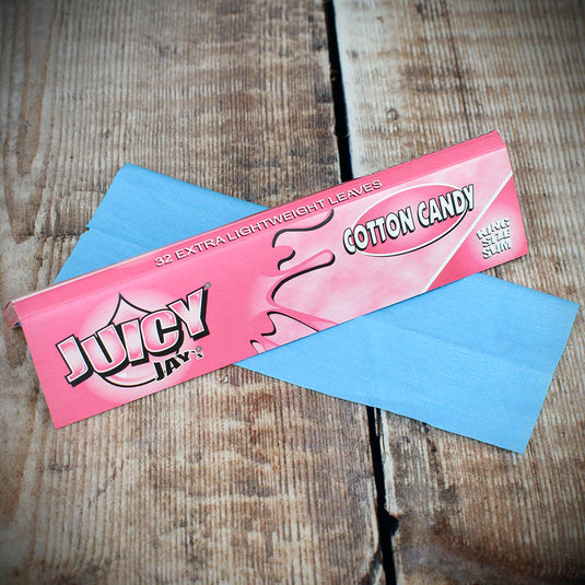 Juicy Jay's King Size Papers - Cotton Candy