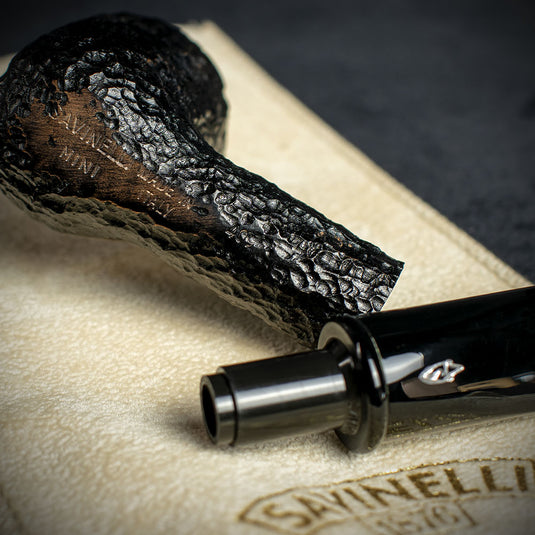 Savinelli Mini Bocch 6mm Briar Pipe - Rustic 409