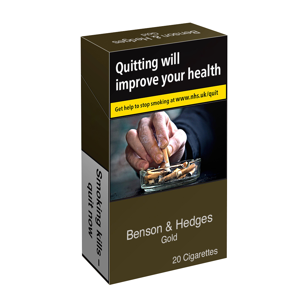 Benson & Hedges Gold King Size - 20 Cigarettes - Smoke-King