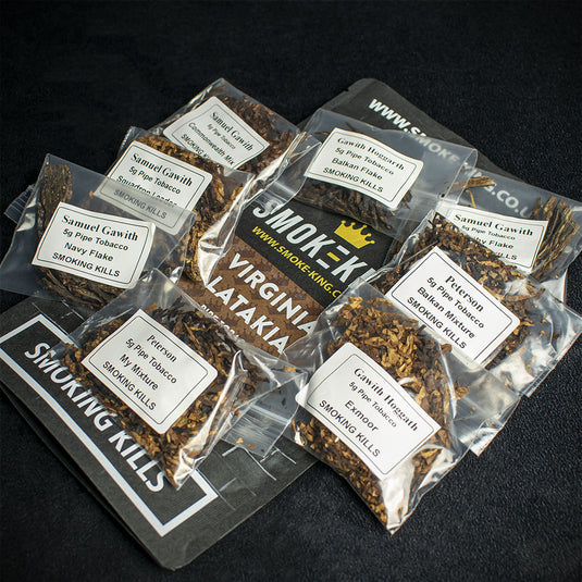 Pipe Tobacco Sample Pack - Virginia/Latakia