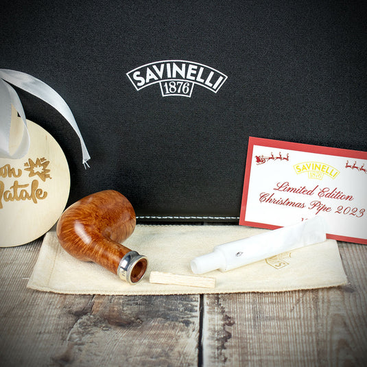 Savinelli 2023 Ltd Edition Christmas Briar Smoking Pipe -  (18/69)