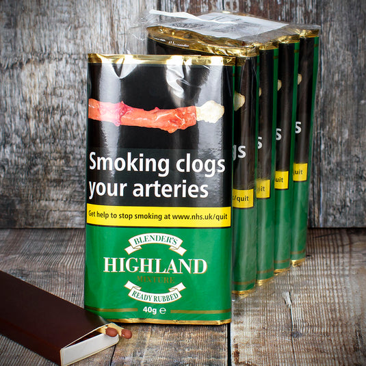 Blenders Highland Mixture Pipe Tobacco Ready Rubbed (40g Pouch)