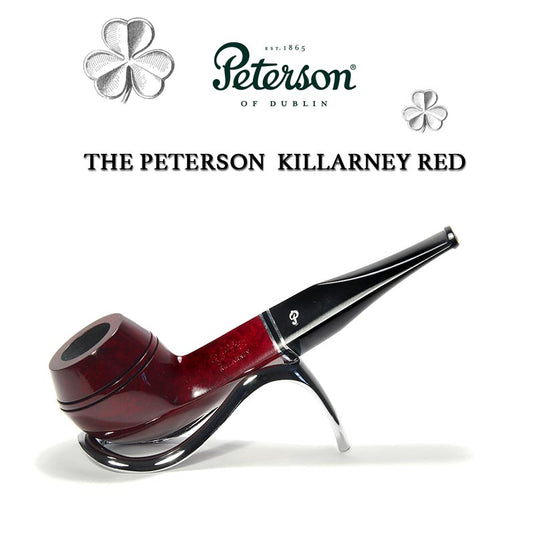 Killarney Red Briar Pipe By Peterson Of Dublin - Shape No.150