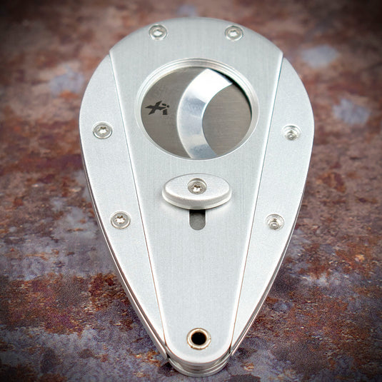 Xikar Xi-1 Silver 100SL Double Blade Cigar Cutter