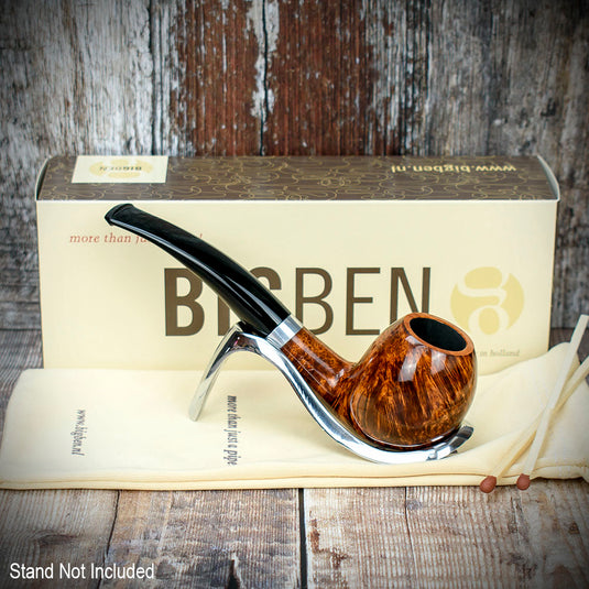 Big Ben Sylvia Tan Polish Briar Smoking Pipe -  Shape 867