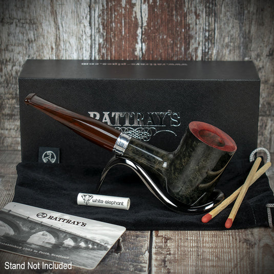 Rattray's Alba Briar Smoking Pipe - Shape No 34