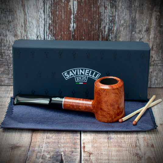 Savinelli Tre Smooth Briar Pipe (310)