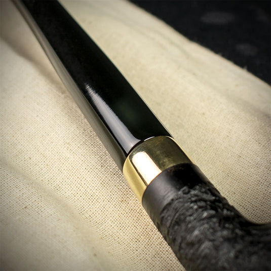 Chacom Rusticated Calabash Churchwarden Briar Pipe