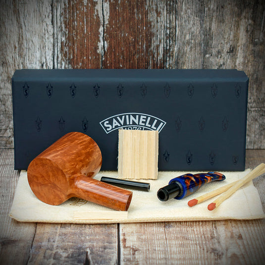 Savinelli | Fantasia Smoking Pipe | Smooth 311 (6mm Filter)