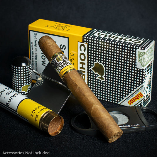 Cohiba Siglo II Tubos Cuban Cigars - 3 Pack