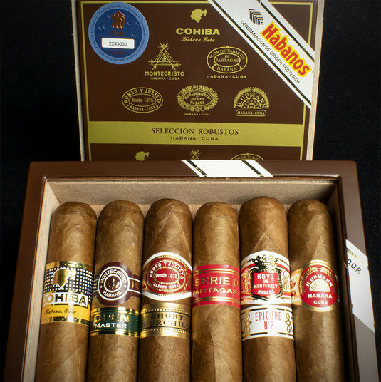 Cuban Robusto Havana Cigar Sampler - 6 Cigars