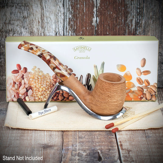 Savinelli Granola Rusticated - Shape 601 - 6mm