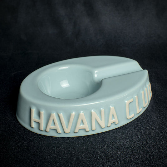 Havana Club Collection Ashtray - Egoista Single Cigar Ashtray - Turqoise