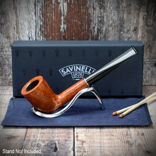 Savinelli Tre Smooth Briar Pipe (401)