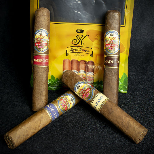 4pk Cigar Sampler - Karen Berger Premium Robusto