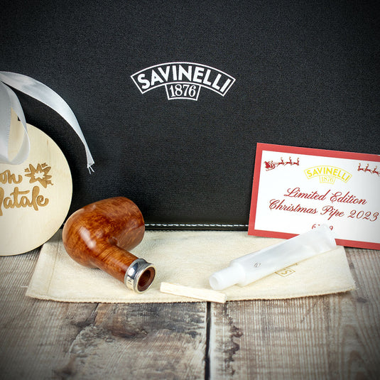 Savinelli 2023 Ltd Edition Christmas Briar Smoking Pipe -  (61/69)