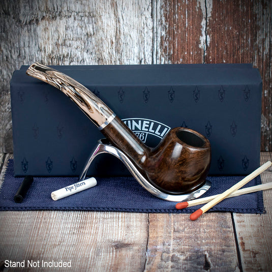 Savinelli Morellina Smooth Brown (636S) 6mm - Briar Pipe