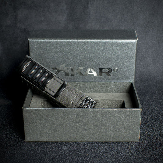 Xikar Tactical Single Jet Flame Cigar Lighter - Black  (551 BLK)