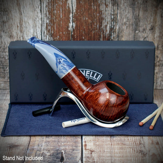 Savinelli Oceano Smooth Briar Pipe- Shape 320