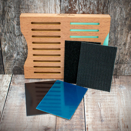 Boveda - Slim Cedar Holder for Humidors - Holds 2 Packs