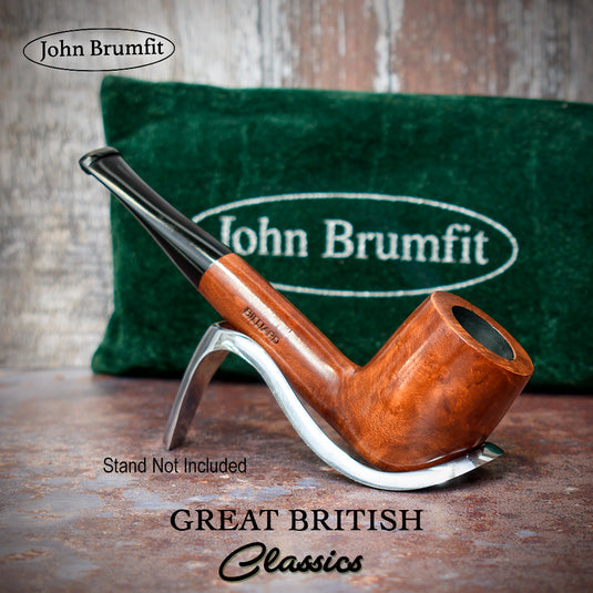 John Brumfit - Great British Classics Briar Smoking Pipe - Billiard