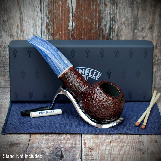 Savinelli Oceano Rusticated Briar Pipe- Shape 320