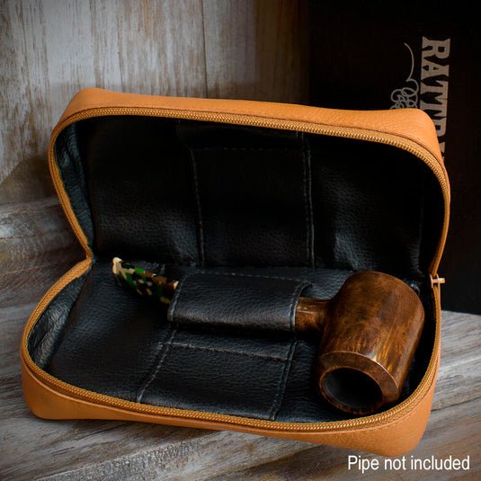 Rattray's Barley Leather 3 Pipe Tobacco Pouch - Combo 2