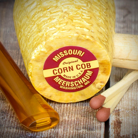 Missouri Original Legend Corn Cob Pipe - Straight **DISC**