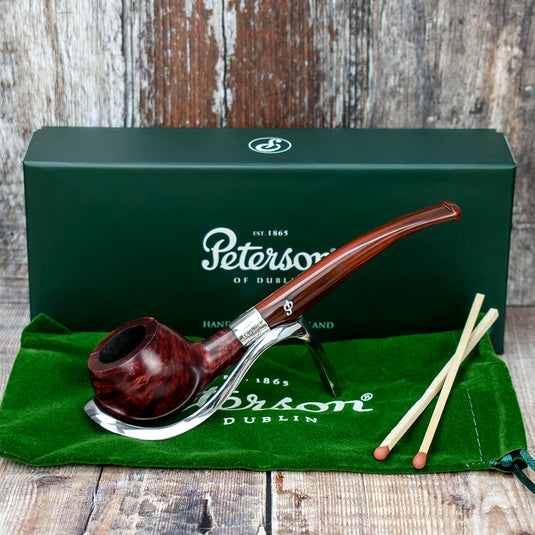 Harp Briar Pipe By Peterson Of Dublin - Shape No. 406