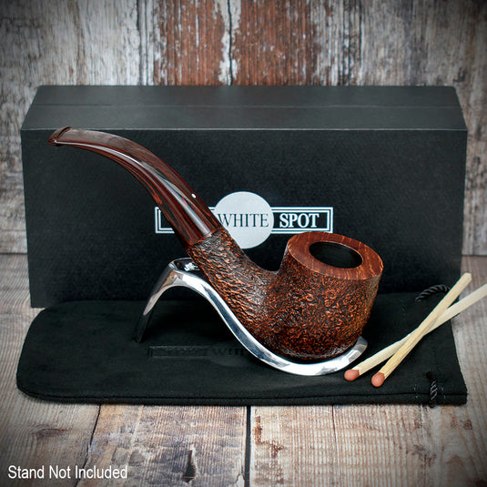 Alfred Dunhill White Spot Briar Smoking Pipe - Cumberland 5115